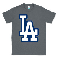 Charcoal Heather la los angeles Classic Tee - linhVisuals