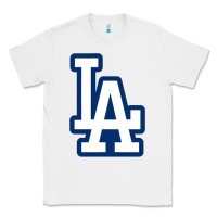 White la los angeles Classic Tee - linhVisuals