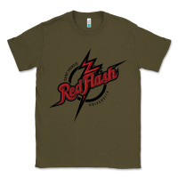 Army Green st. francis (pa) red flash Classic Tee - linhVisuals