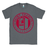 Charcoal Heather st. francis (pa) red flash Classic Tee - linhVisuals