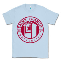 Dusty Blue st. francis (pa) red flash Classic Tee - linhVisuals