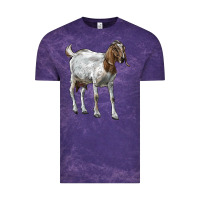 Cloud Purple Boer Goat Vintage Tee - LillyAllenDesigns