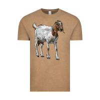 Vintage Coffee Boer Goat Vintage Tee - LillyAllenDesigns