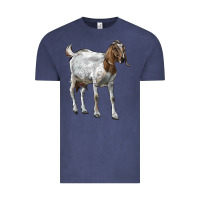 Vintage Denim Boer Goat Vintage Tee - LillyAllenDesigns