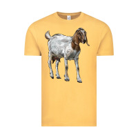 Vintage Mustard Boer Goat Vintage Tee - LillyAllenDesigns