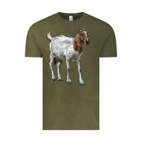 Vintage Olive Boer Goat Vintage Tee - LillyAllenDesigns