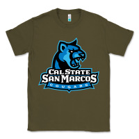 Army Green The cal state san marcos cougars Classic Tee - linhVisuals