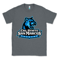 Charcoal Heather The cal state san marcos cougars Classic Tee - linhVisuals