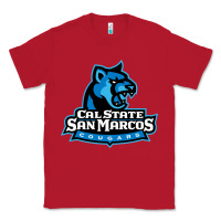 Red The cal state san marcos cougars Classic Tee - linhVisuals