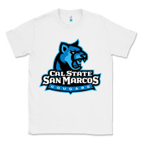 White The cal state san marcos cougars Classic Tee - linhVisuals