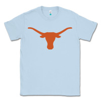 Dusty Blue Texas Longhorns Vintage Hoodie Classic Tee - linhVisuals