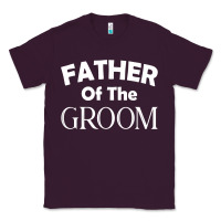 Plum father of the groom t shirt wedding gift Classic Tee - linhVisuals