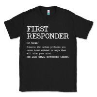 Black first responder  definition design Classic Tee - linhVisuals
