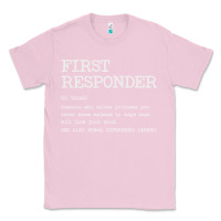 Bubblegum Pink first responder  definition design Classic Tee - linhVisuals