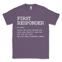 Lavender first responder  definition design Classic Tee - linhVisuals