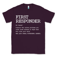 Plum first responder  definition design Classic Tee - linhVisuals