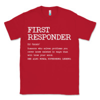 Red first responder  definition design Classic Tee - linhVisuals