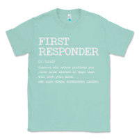 Seafoam first responder  definition design Classic Tee - linhVisuals