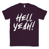 Plum hell yeah! Classic Tee - linhVisuals
