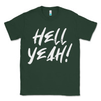 Sports Green hell yeah! Classic Tee - linhVisuals