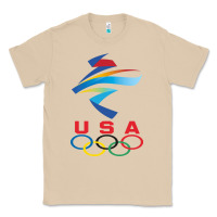 Mushroom USA OLYMPIC RINGS Classic Tee - linhVisuals