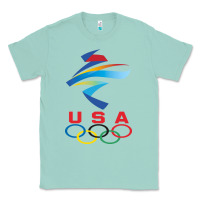 Seafoam USA OLYMPIC RINGS Classic Tee - linhVisuals