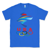 True Royal USA OLYMPIC RINGS Classic Tee - linhVisuals