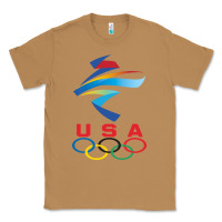 Toasted Coconut USA OLYMPIC RINGS Classic Tee - linhVisuals