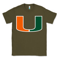 Army Green miami Classic Tee - linhVisuals
