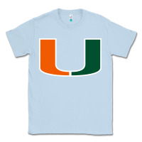 Dusty Blue miami Classic Tee - linhVisuals