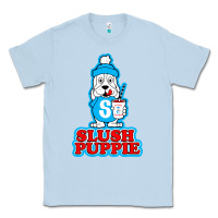 Dusty Blue slush puppie cute Classic Tee - linhVisuals