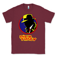 Burgundy dick tracy Classic Tee - linhVisuals