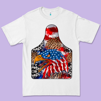 America Premium Tee Designed By Cowhidedigitalart
