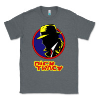 Charcoal Heather dick tracy Classic Tee - linhVisuals