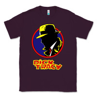 Plum dick tracy Classic Tee - linhVisuals