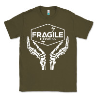 Army Green fragile express death stranding Classic Tee - linhVisuals