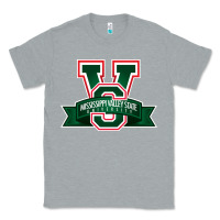 Heather Grey mississippi valley Classic Tee - linhVisuals