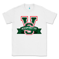 White mississippi valley Classic Tee - linhVisuals