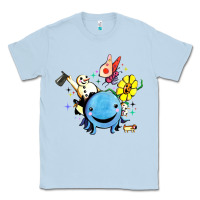 Dusty Blue oswald the octopus Classic Tee - linhVisuals