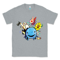 Heather Grey oswald the octopus Classic Tee - linhVisuals