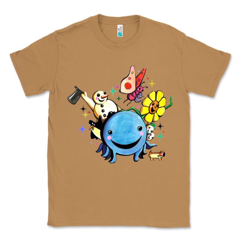 Oswald The Octopus Classic Tee by linhVisuals | Teevron