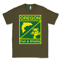 Army Green oregon fish & wildlife deadheads unite! Classic Tee - linhVisuals