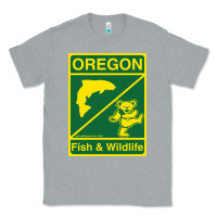 Heather Grey oregon fish & wildlife deadheads unite! Classic Tee - linhVisuals