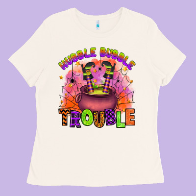 Hubble Bubble Trouble Ladies Tee Designed By Artiststas