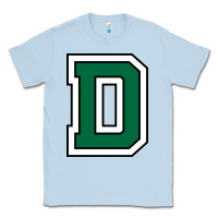 Dusty Blue dartmouth Classic Tee - linhVisuals
