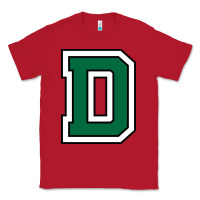 Red dartmouth Classic Tee - linhVisuals