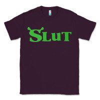 Plum SHREK SLUT GREEN SHIRT Classic Tee - linhVisuals