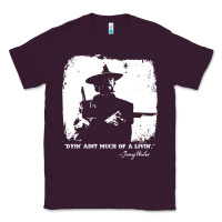 Plum josey wales player film Classic Tee - linhVisuals