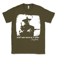 Army Green josey wales player film Classic Tee - linhVisuals