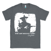 Charcoal Heather josey wales player film Classic Tee - linhVisuals